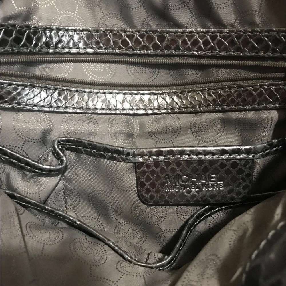 Michael Kors Large Darrington Python Embossed Tote - image 4